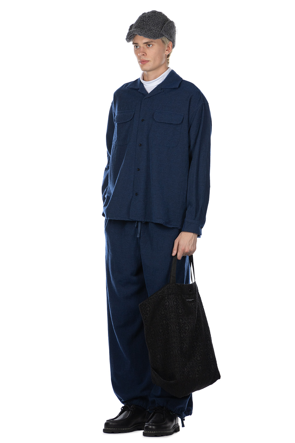 ts(s) - Round Flap Pocket Shirt - Navy